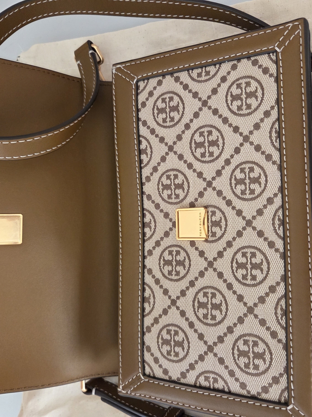 Tory Burch T Monogram Mini Crossbody Bag - Picture 2 of 12